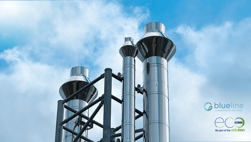 Acerinox and Jeremias revolutionize the  sector with the world’s first low-emission  chimney line