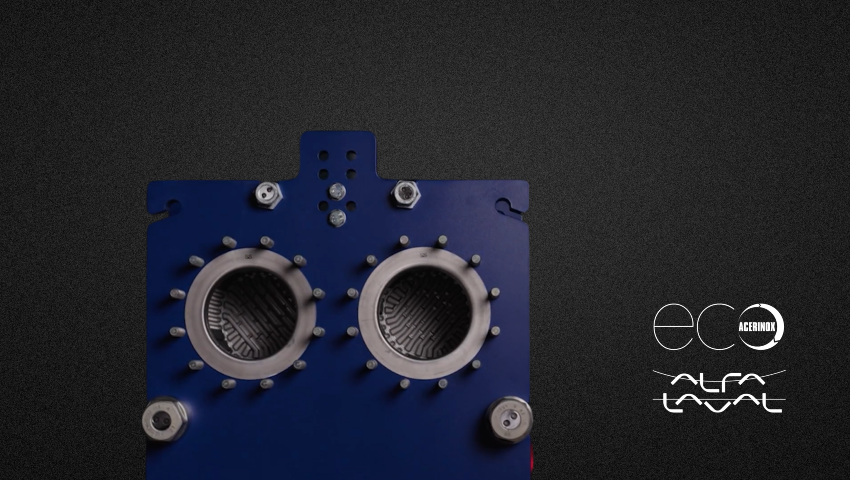 Acerinox y Alfa Laval drive industrial decarbonization through the use of low-emission stainless steel
